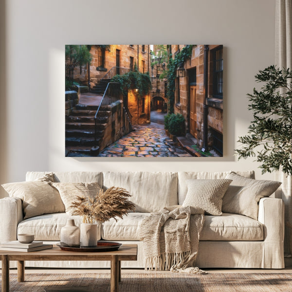 The Rocks Cobblestone Laneway