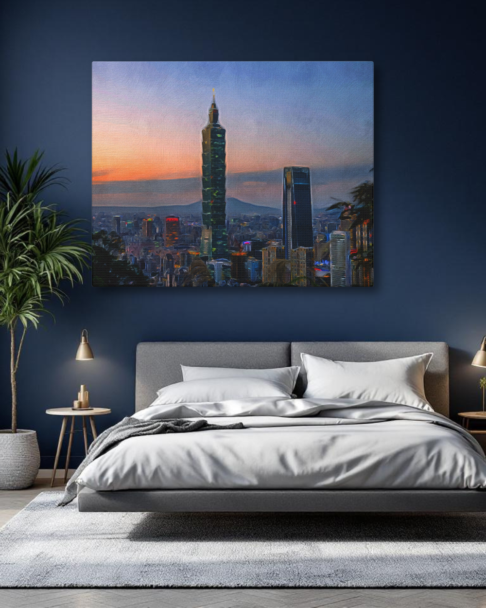 Taipei, Taiwan | Original Series Canvas detail