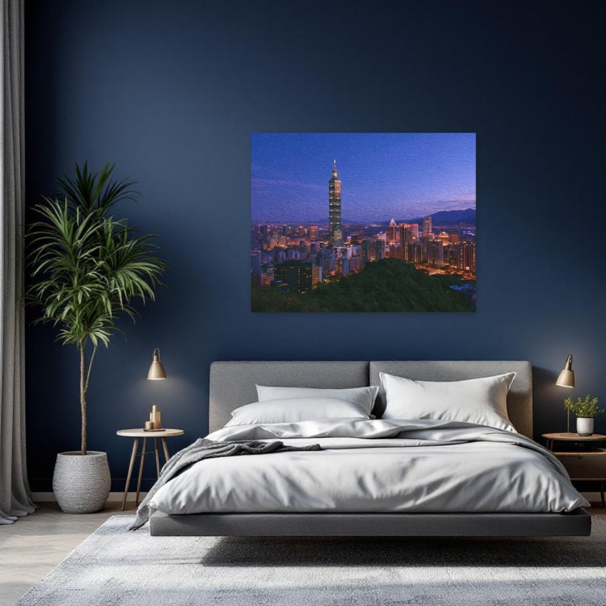 Taipei Twilight Skyline Tower — Taipei, Taiwan, study 2
