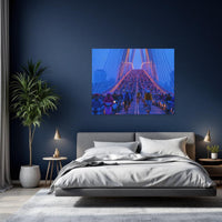 Taipei Cable-Stayed Bridge Rush Hour — study 2 thumbnail