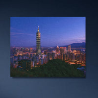 Taipei Twilight Skyline Tower — study 4 thumbnail