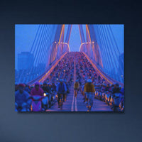 Taipei Cable-Stayed Bridge Rush Hour — study 4 thumbnail