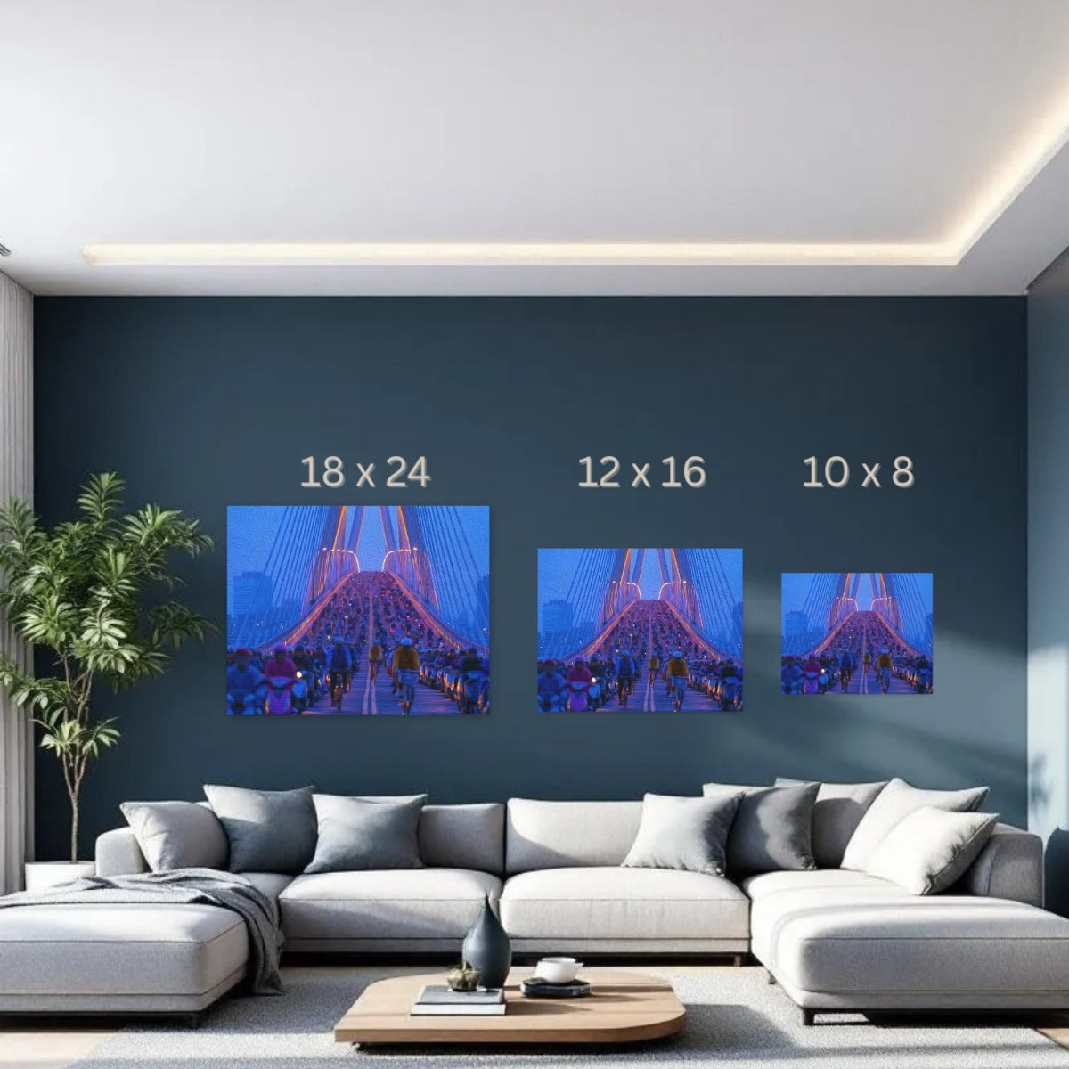 Taipei Cable-Stayed Bridge Rush Hour — Taipei, Taiwan, study 3