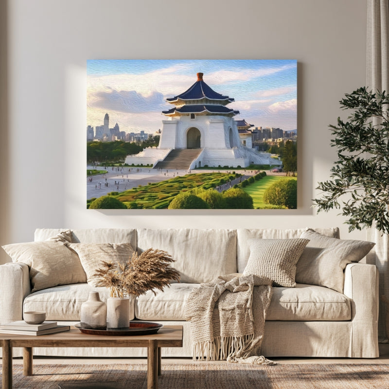 Chiang Kai-shek Memorial Hall — Taipei, Taiwan, view 1