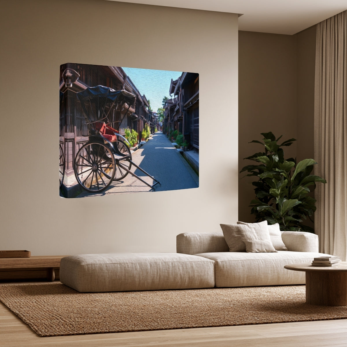 Sanmachi Suji Rickshaw Street — Takayama, Japan, view 2