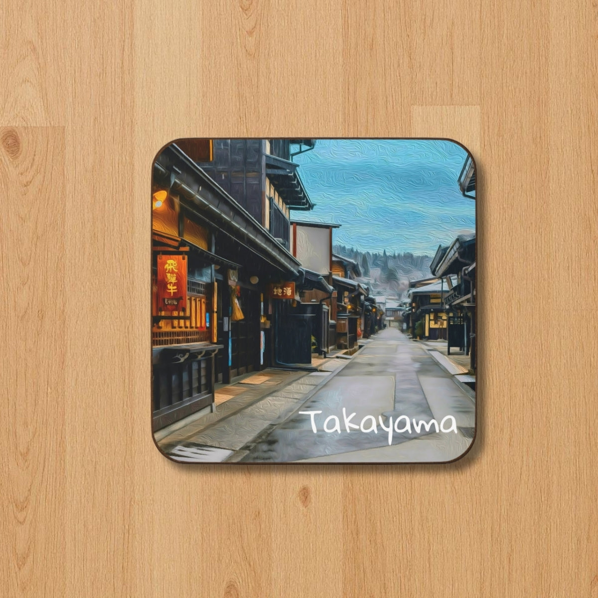 Historic Old Town Street — Takayama, Japan, study 1