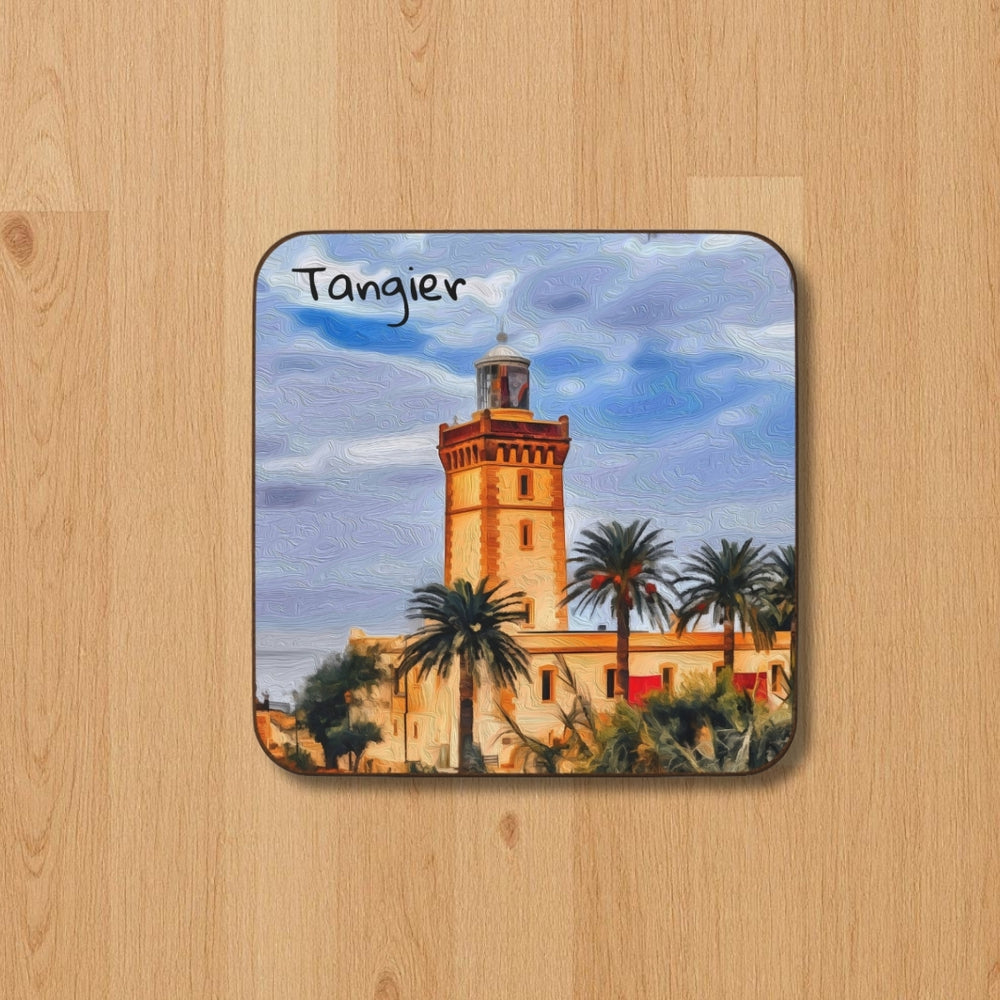 Tangier, Morocco | Cap Spartel Lighthouse | Original Series Hardboard Coaster