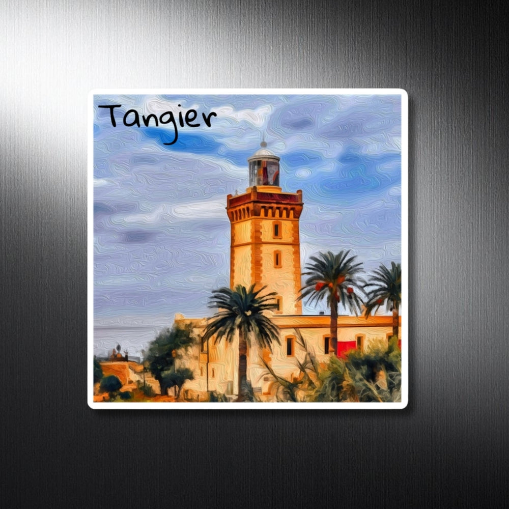 Tangier, Morocco | Cap Spartel Lighthouse | Original Series Decorative Magnet