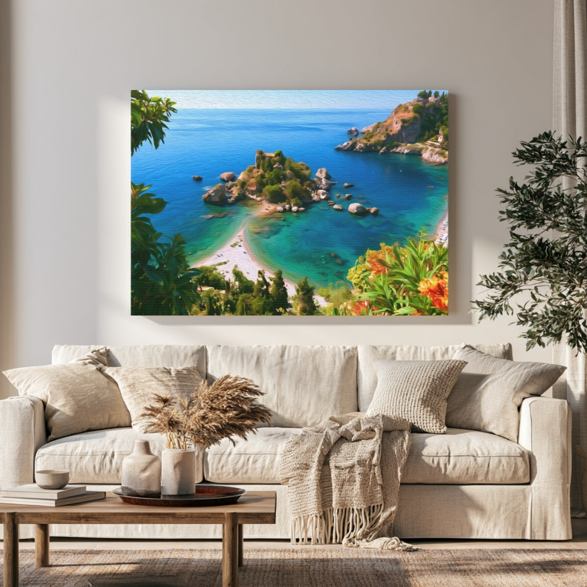 Isola Bella Taormina Cove — Taormina, Sicily, view 1