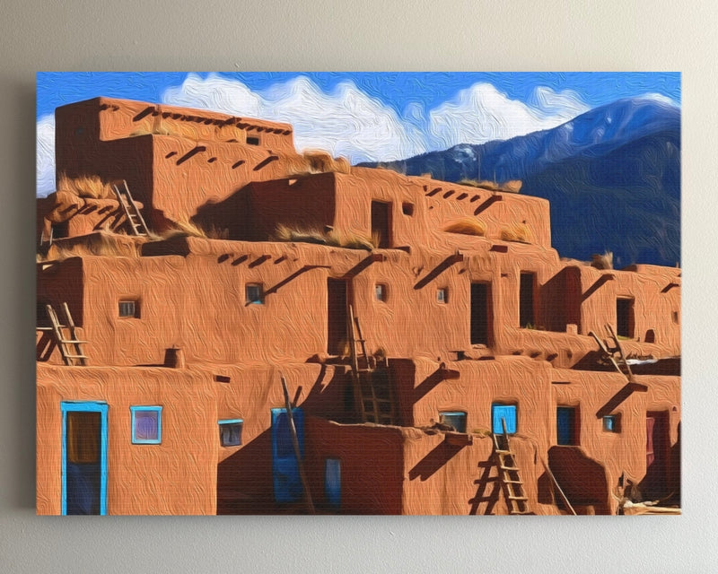 Taos Pueblo Adobe Dwellings — Taos, New Mexico