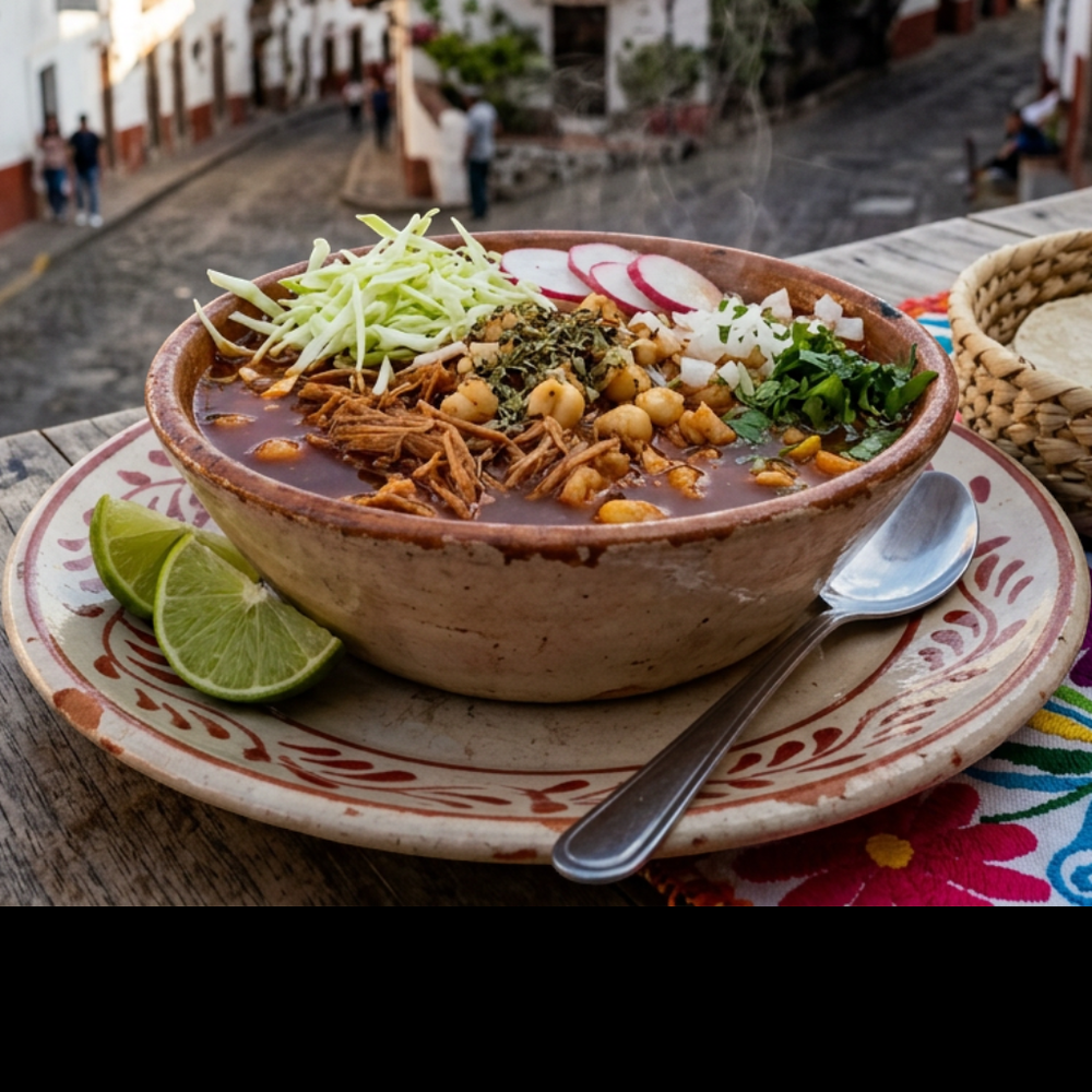 Local cuisine study in Taxco, Mexico