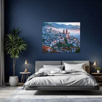 Taxco Cathedral Hillside Cityscape — study 2 thumbnail