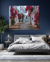 Taxco Bougainvillea Cobblestone Alley — study 1 thumbnail