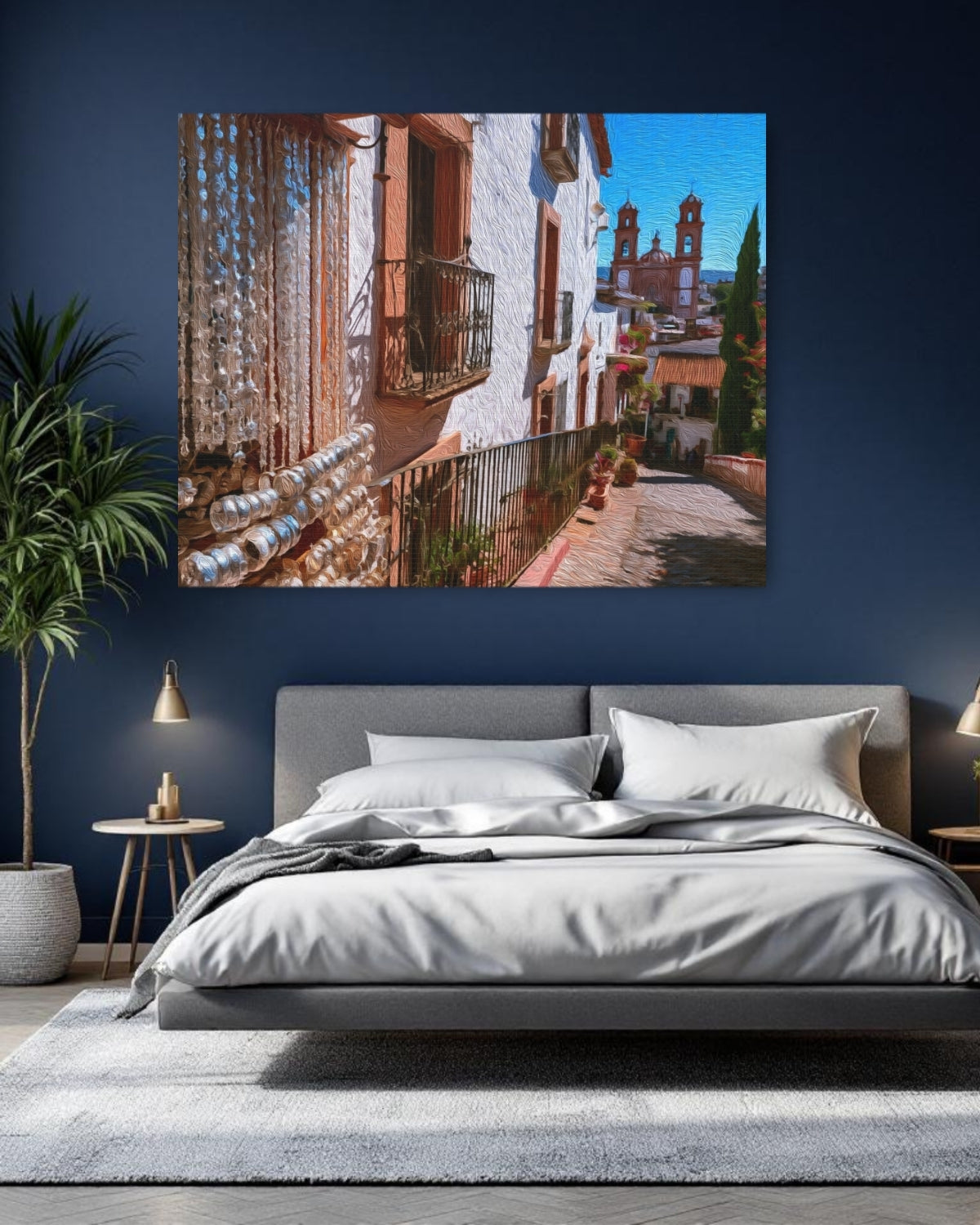 Taxco Silver Street Church Towers — Taxco, Mexico, study 1