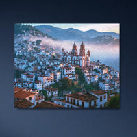 Taxco Cathedral Hillside Cityscape — study 4 thumbnail