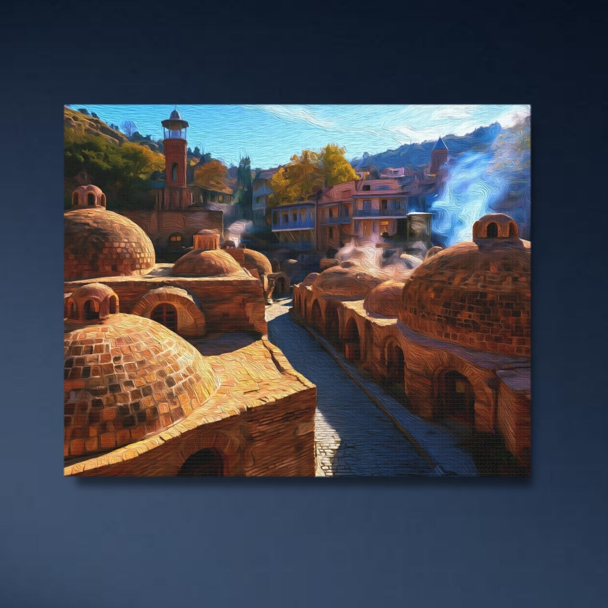 Abanotubani Sulfur Baths District — Tbilisi, Georgia Study No. 4