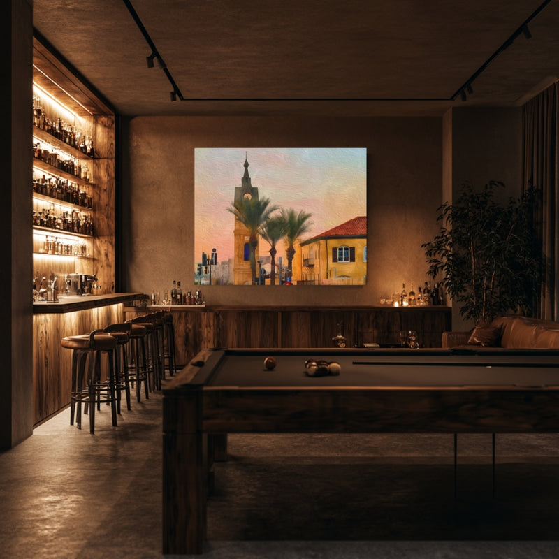 Jaffa Clock Tower Sunset — Tel Aviv, Israel, view 7