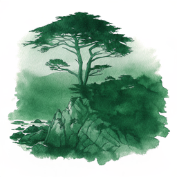 The Monterey Peninsula canvas wall art