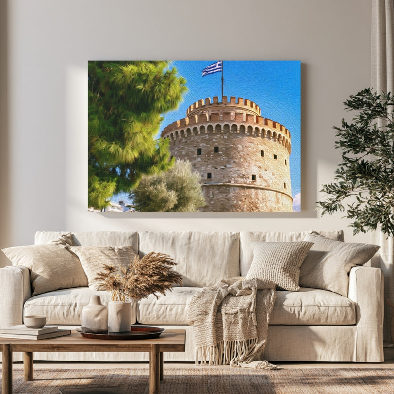 White Tower Thessaloniki in a room — Thessaloniki, Greece