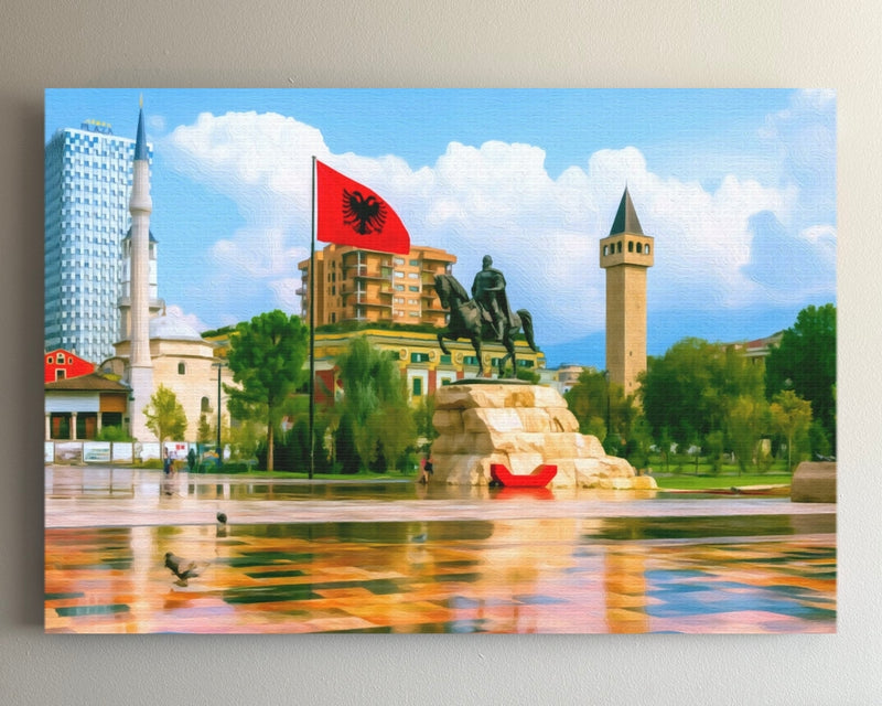 Skanderbeg Square Tirana — Tirana, Albania