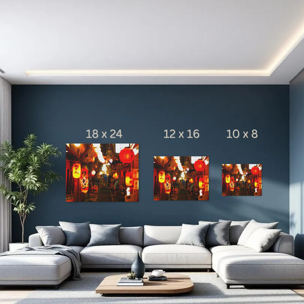 Tokyo, Japan | Downtown Shinjuku | Original Series Canvas detail