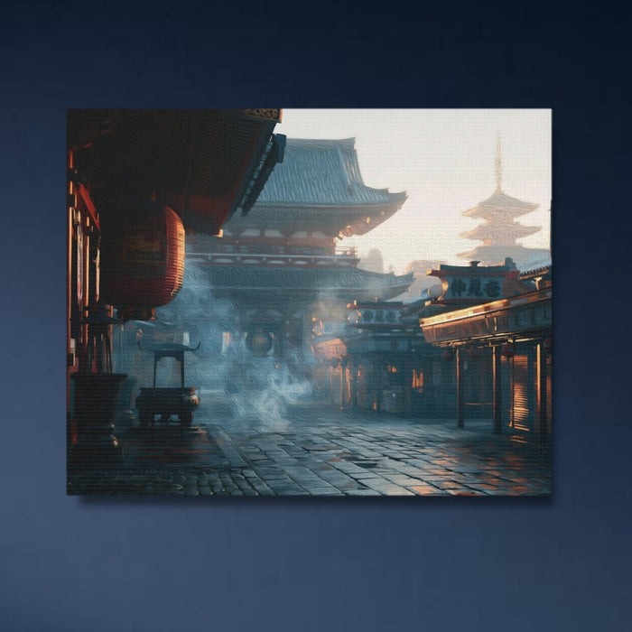 Tokyo, Japan | Senso-ji Temple Nakamise | Original Series Gallery Canvas