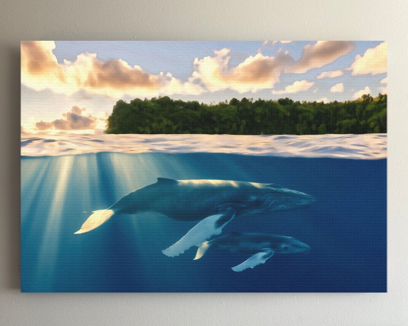 Humpback Whales Vavau Waters — Tonga Islands, Tonga