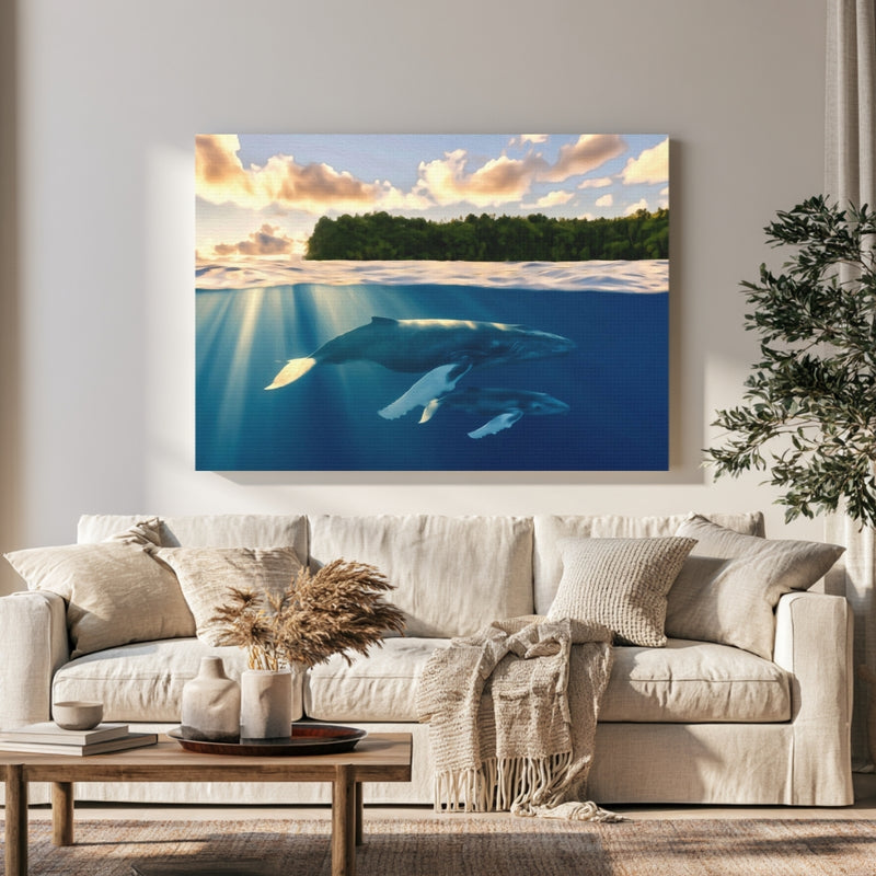 Humpback Whales Vavau Waters — Tonga Islands, Tonga, view 1