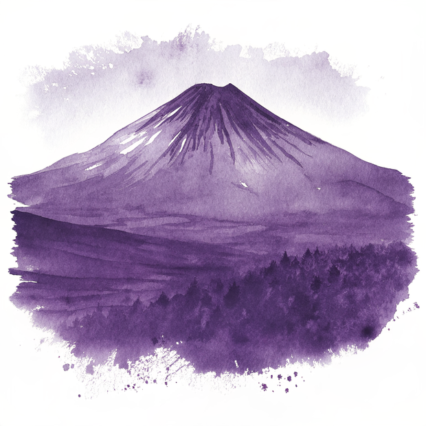 Tongariro National Park watercolor