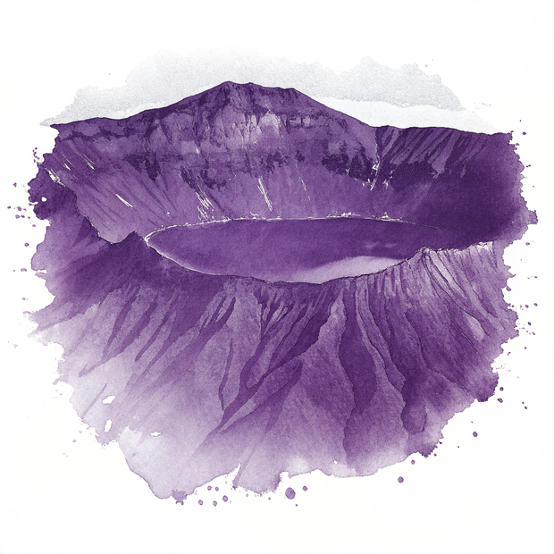 Tongariro National Park watercolor