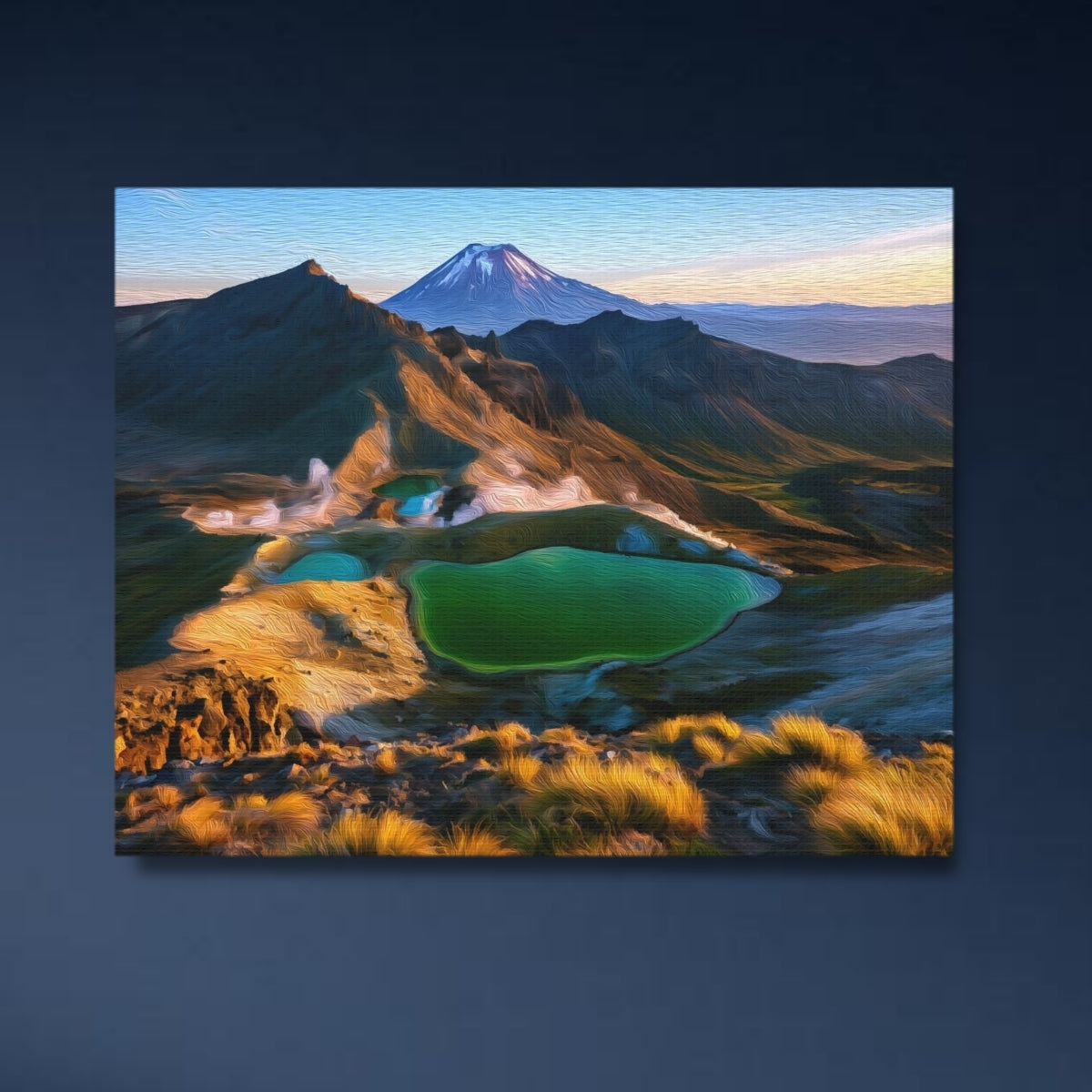 Tongariro National Park, New Zealand Study No. 4