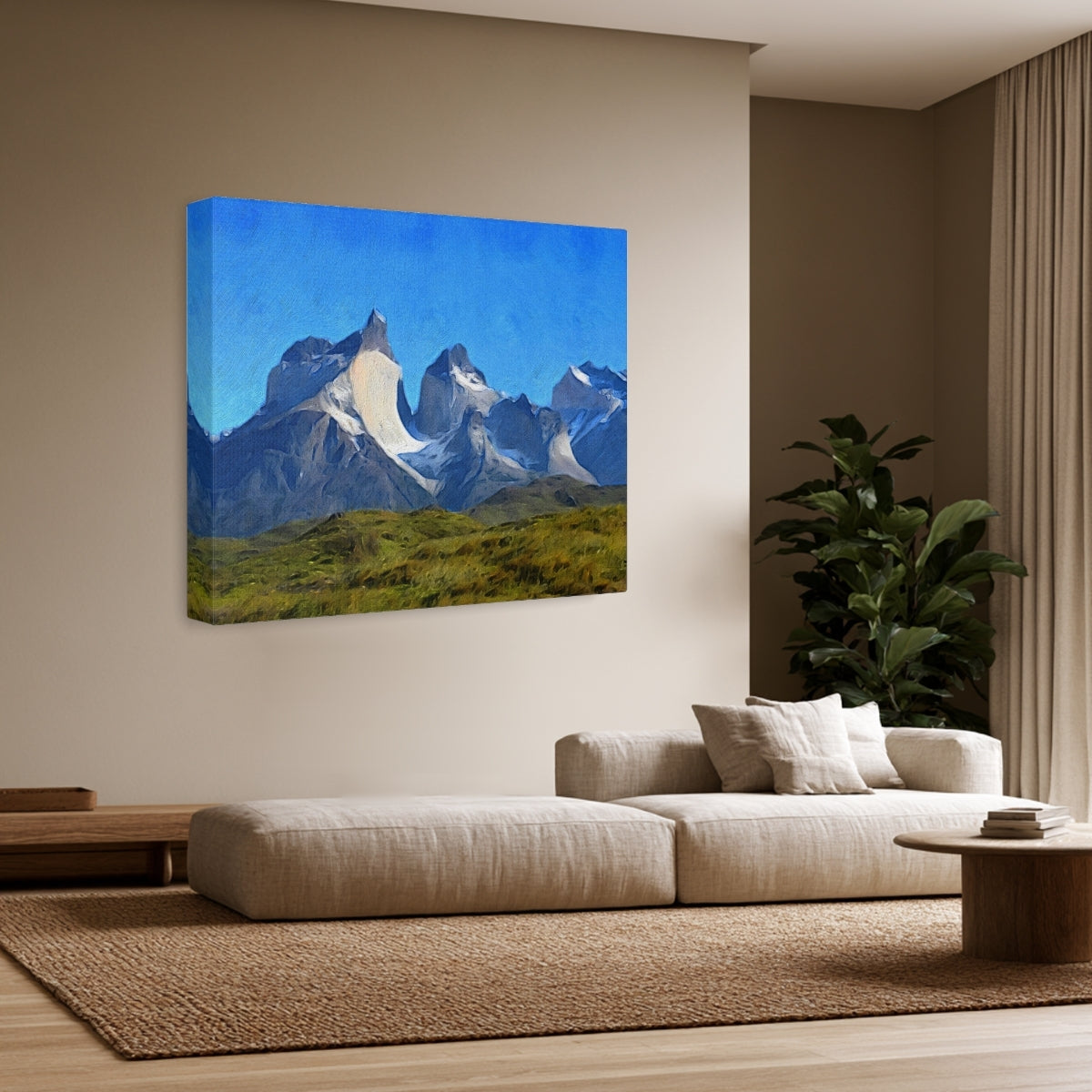 Cuernos del Paine Peaks — Torres del Paine, Chile, view 2