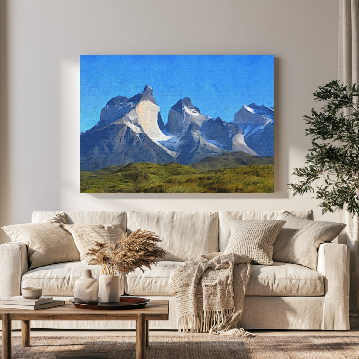 Cuernos del Paine Peaks — Torres del Paine, Chile, view 1