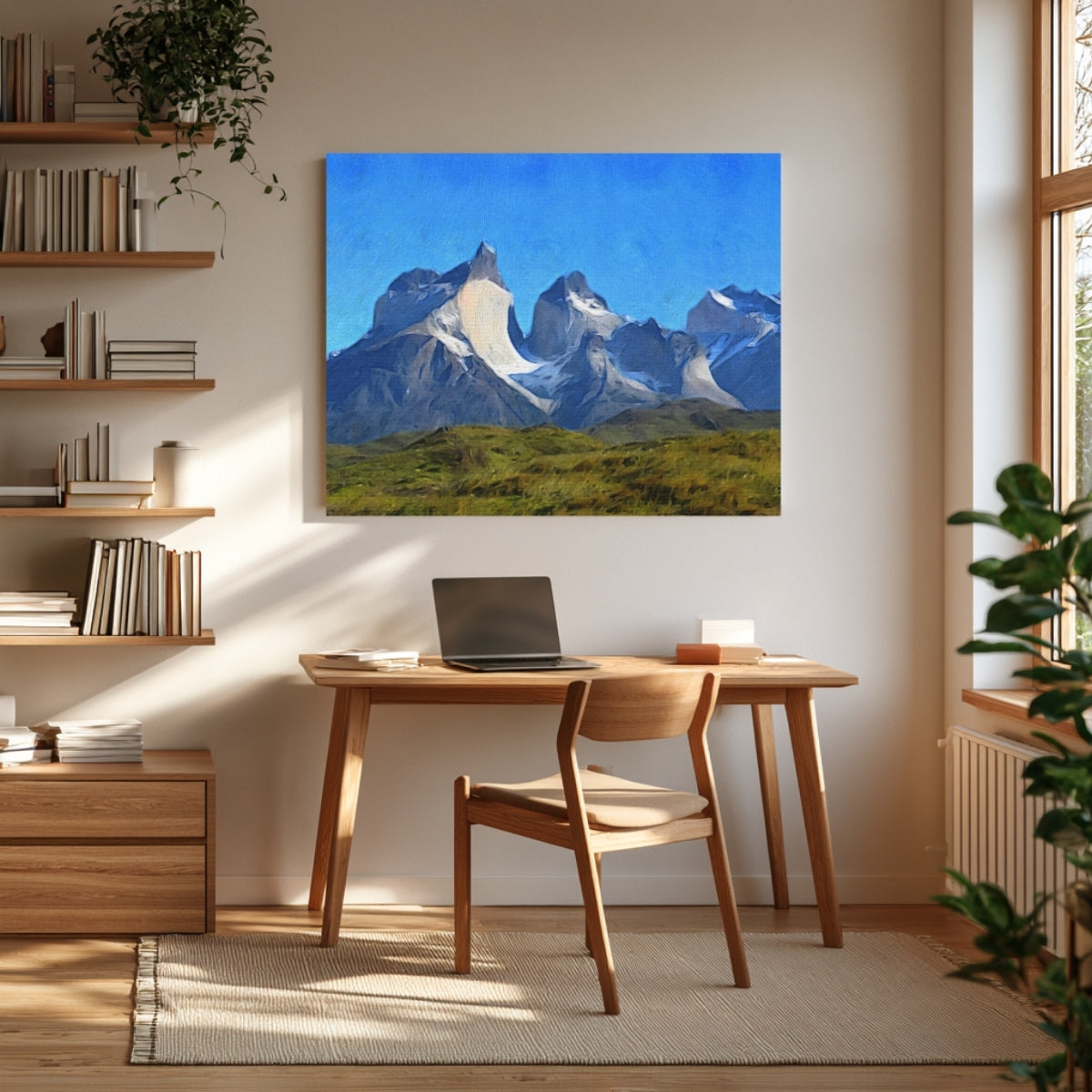 Cuernos del Paine Peaks — Torres del Paine, Chile, view 3