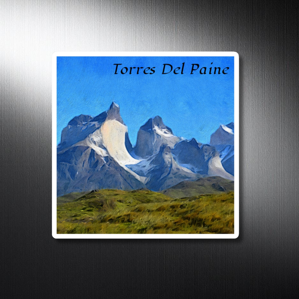 Torres del Paine, Chile | Original Series Decorative Magnet