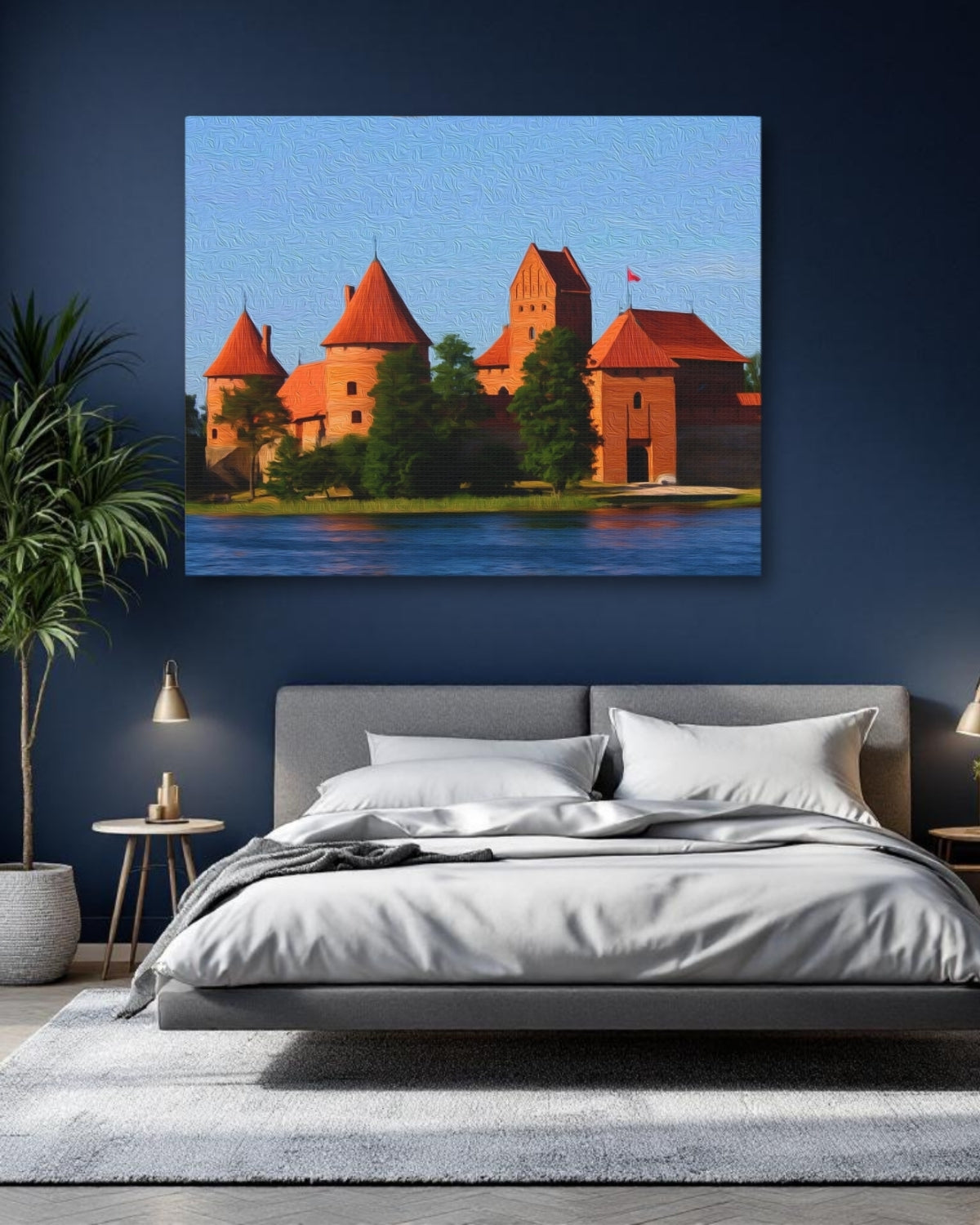 Medieval Island Castle — Trakai, Lithuania, study 1