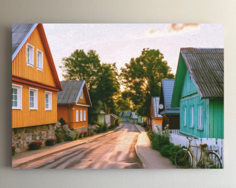 Trakai Village Street Scene — Trakai, Lithuania