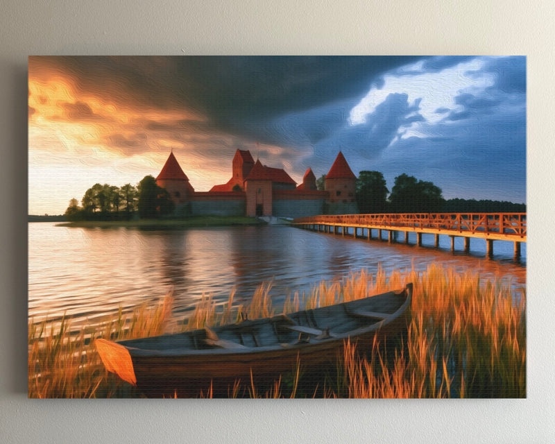 Trakai Island Castle Lake — Trakai, Lithuania