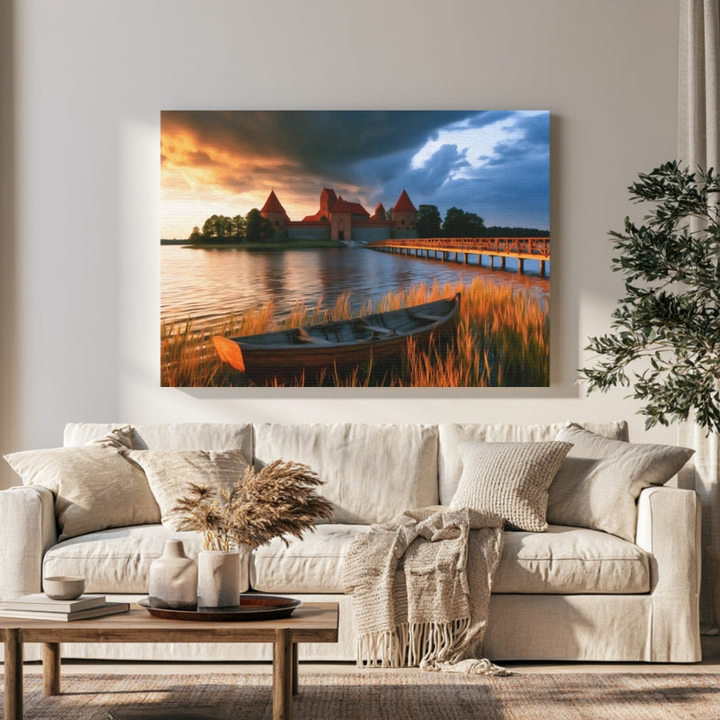 Trakai Island Castle Lake — Trakai, Lithuania, view 1