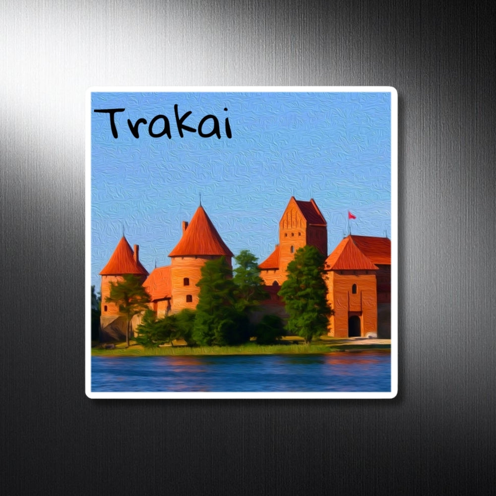 Trakai, Lithuania | Trakai Island Castle | Original Series Decorative Magnet