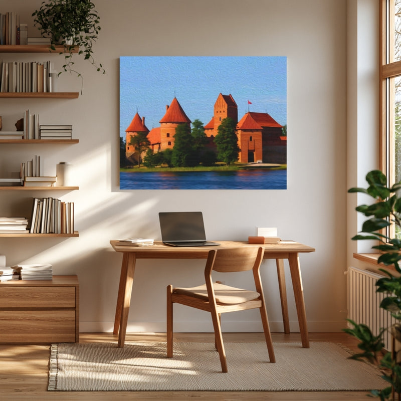 Medieval Island Castle — Trakai, Lithuania, view 4