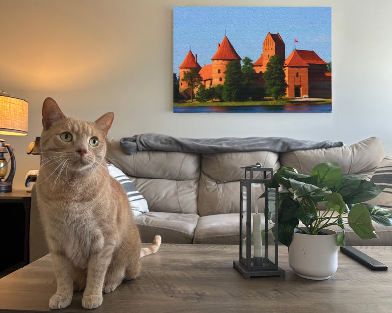 Medieval Island Castle — Trakai, Lithuania, view 2