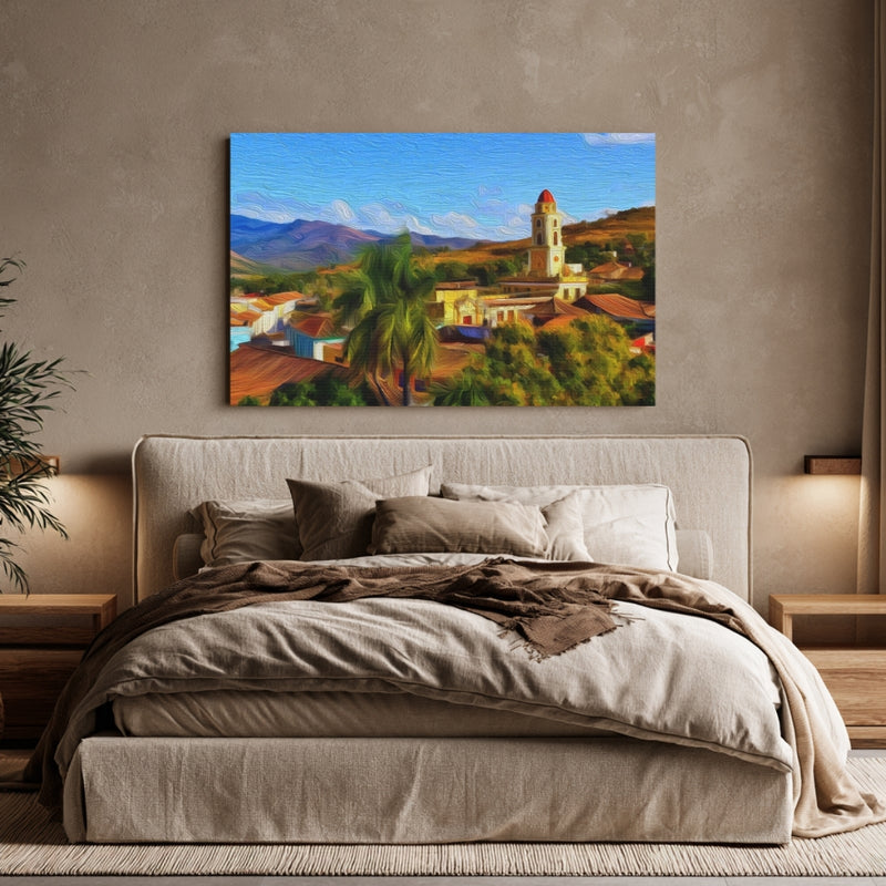 Colonial Rooftops and Bell Tower — Trinidad, Cuba, view 6