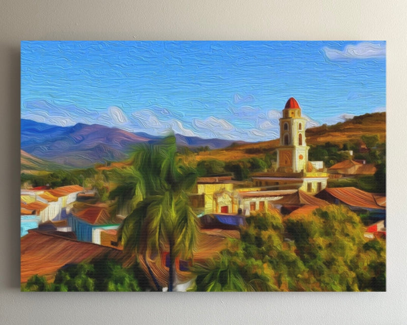 Colonial Rooftops and Bell Tower — Trinidad, Cuba