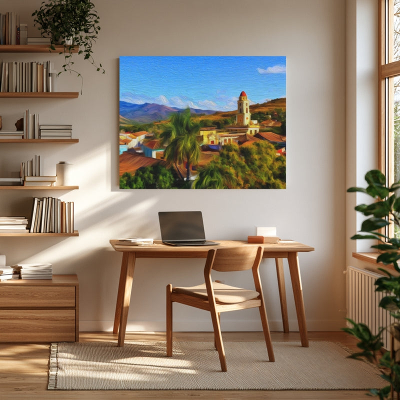 Colonial Rooftops and Bell Tower — Trinidad, Cuba, view 4