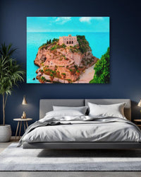 Clifftop Sanctuary by Sea — study 1 thumbnail