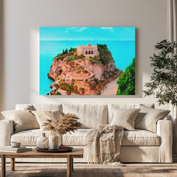Tropea, Italy | Sanctuary of Santa Maria dell'Isola | Original Series Gallery Canvas
