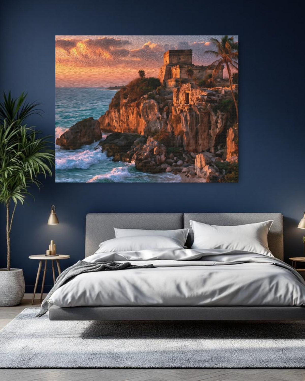 El Castillo Seaside Temple — Tulum, Mexico, study 1