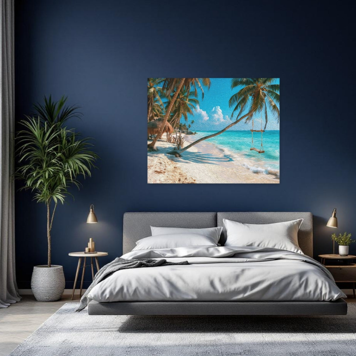 Tulum Palm Swing Beach — Tulum, Mexico Study No. 2