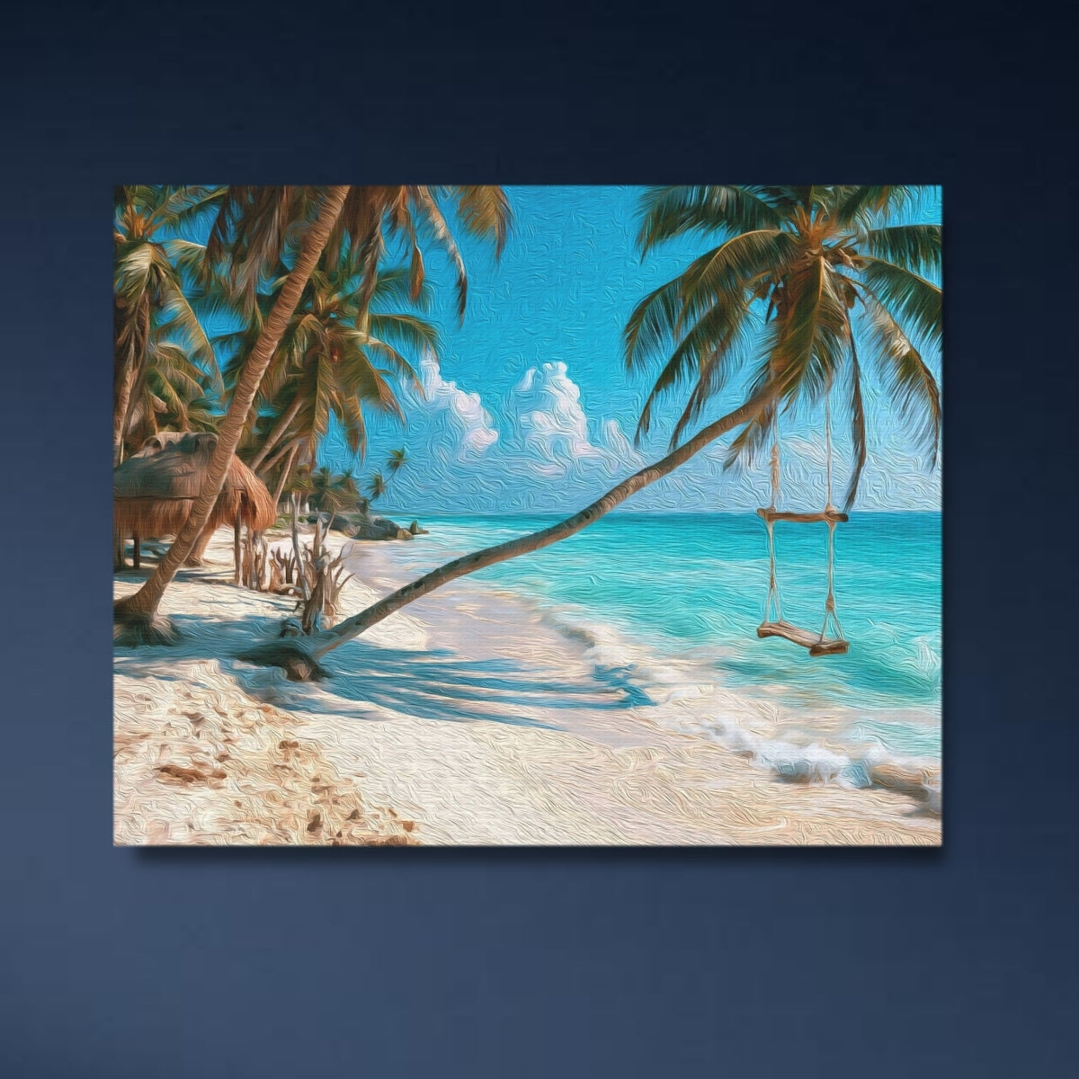 Tulum Palm Swing Beach — Tulum, Mexico Study No. 4